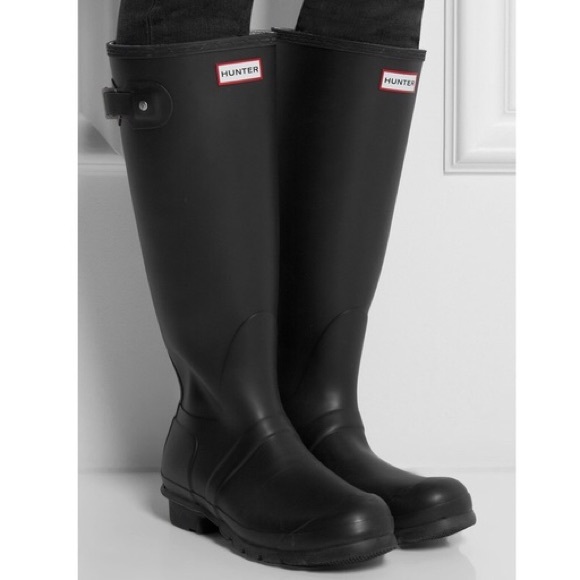 matte hunter boots